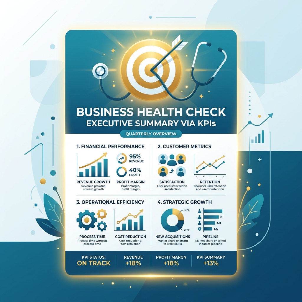 Bộ chỉ số quản trị cốt lõi (KPI/OKRs) cho nhà điều hành: Theo dõi sức khỏe doanh nghiệp trên 1 trang giấy