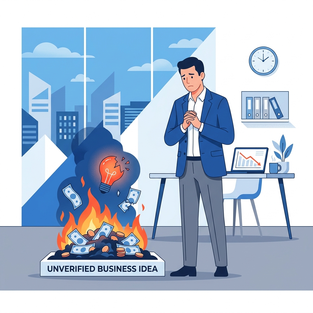 Ý tưởng kinh doanh chưa kiểm chứng: Cạm bẫy lớn nhất khiến Founder mất trắng vốn ban đầu